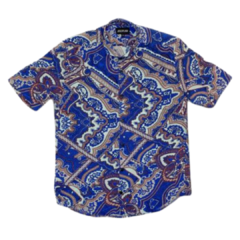 Camisa Bulgaria Blue manga corta