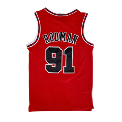 Jersey Dennis Rodman 91 Chicago Bulls - comprar online