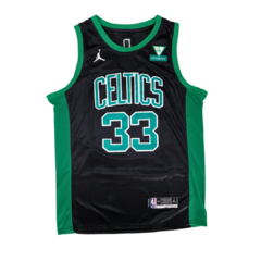 Jersey Larry Bird 33 Boston Celtics negra