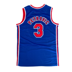 Jersey Drazen Petrovic 3 New Jersey Nets - comprar online