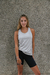 Musculosa Run Gris Plata