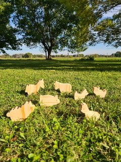 Mochila con 7 animales de la Granja en internet