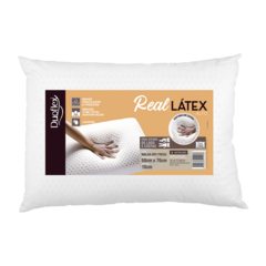 Travesseiro Real Látex Alto Duoflex 50x70x16cm