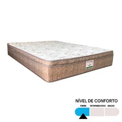 Conjunto King New Quality Apolo com Box Universal Cinza Linhão 193x203x69cm - comprar online