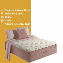 Colchão Casal Richesse Visco Gel Anjos 138x188x36cm