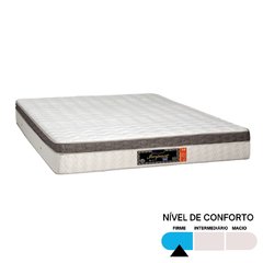 Conjunto Colchão King Impact com Box Universal Bege Linhão 193x203x73cm na internet