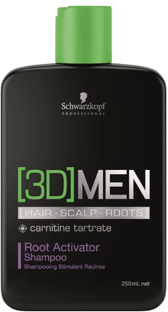 Shampoo 3D Ativador de Raízes - 3DMEN Root Activator - Schwarzkopf Professional - 250ml - comprar online