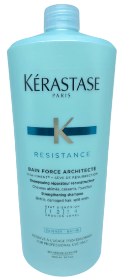 Shampoo Reconstrutor KÉR Bain Force Architecte - Resistance - Kérastase - 1000ml