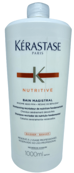 Shampoo Nutrição Fundamental KÉR Bain Magistral - Nutritive - Kérastase - 1000ml