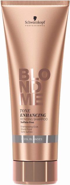 Shampoo Desamarelador Blond Me Tone Enhancing Bonding Shampoo Cool Blondes Sulfate-free - Schwarzkopf Professional - 250ml