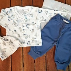 Ajuar Estampado Perritos Aero - comprar online