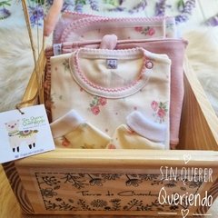 BOX de Madera Completo: "Mi Primer Ajuar" - SUPER COMPLETO!