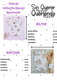 Body con Manga Volado - Melange Ositas Panda - comprar online