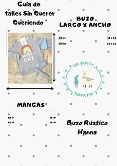 Buzo Hanna Con Nudo - Rústico Liviano - tienda online