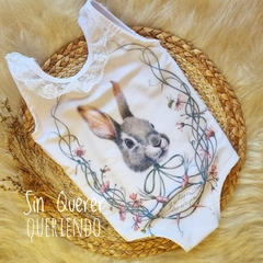 Traje de Baño Con Puntilla - Rabbit