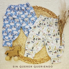 Pantalón Estampado c/puñito R/N - 0/3 M en internet