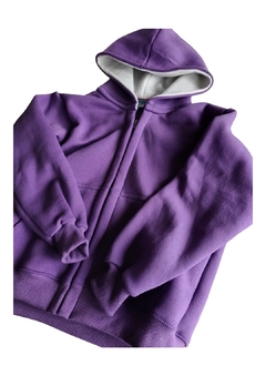 CAMPERA VIOLETA SIMPLE - comprar online