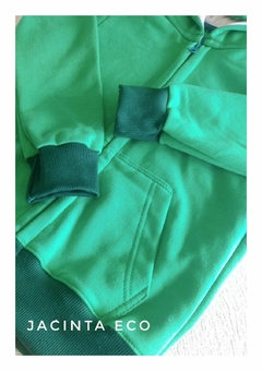 CAMPERA VERDE SIMPLE - comprar online