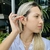 Brinco Ear Cuff Cravejado com Micro Zircônias Banhado a Ouro 18k - comprar online