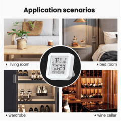 Sensor Wifi de Temperatura e Umidade Compativel com Alexa e Google - ESFERAZUL DIGITAL