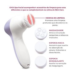 Escova Facial - Kit Spa 4 em 1 - Essenza - HC180 na internet