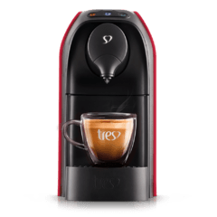 Cafeteira Tres Corações Passione Automática Vermelha-brilhante Para Cápsulas Monodose 127v - comprar online