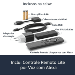 Fire Tv Stick Lite 2020 Controle Por Voz em Português Alexa . na internet