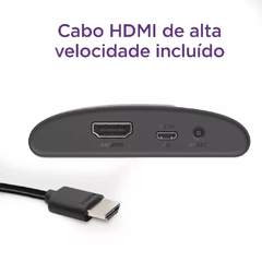 ROKU EXPRESS Player de Streaming Full Hd com cabo HDMI e USB - comprar online