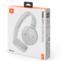 Imagem do Fone De Ouvido On-ear Sem Fio Jbl Tune 520bt Branco