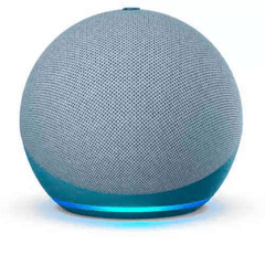 Smart Speaker Amazon Alexa Echo Dot 4 Geração Azul