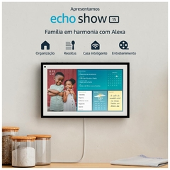 Echo Show 15 Smart Display Full HD de 15,6" com Alexa