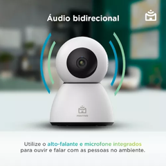 Imagem do Smart Câmera Inteligente 360° Wi-Fi 2ª Geração compatível com Alexa e Google Home