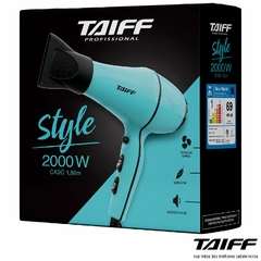 Secador de Cabelo Taiff Style com 02 Velocidades e 2000W Azul Tiffany - 331/332 - loja online