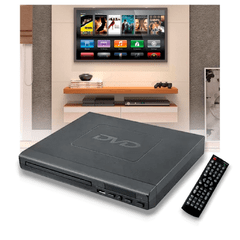 DVD Player Multilaser Preto Bivolt Hdmi 3 Em 1 Usb - Sp394 - comprar online