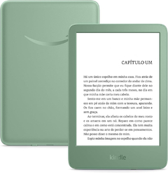 Kindle 16gb 2024 Luz Ajustável Bateria Com Longa Duração Cor Verde