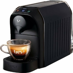 Cafeteira Tres Corações Passione Automática Preta-brilhante Para Cápsulas Monodose 127v