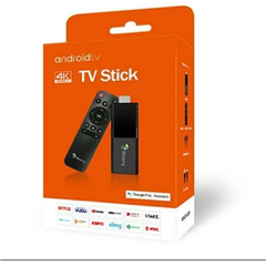 Android TV Stick Full HD com Google Play Assistant