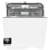 lava-louças de embutir para revestir com wi-fi - 16 serviços - sem painel - 60cm - 220v - gorenje