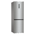 refrigerador bottom freezer - 326l - inox - 60 cm - 220v - gorenje