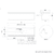 calha úmida de embutir - inox -77 cm - xteel - comprar online