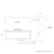 calha seca de embutir - inox - 62 cm - xteel - comprar online