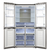 refrigerador four door - 542 litros - inox - 90cm - 220v - crissair - comprar online