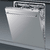 lava-louças de embutir - 13 serviços - porta inox - 60 cm - 127v - smeg - comprar online
