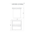 lixeira quadrada de embutir com puxador linear - 8,5 litros - white - 27,5 cm - xteel - comprar online