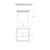 lixeira quadrada de embutir com puxador quadrado - 5 litros - white - 24,4 cm - xteel - comprar online