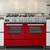 30% OFF | fogão vermelho pro 120cm - Bertazzoni - comprar online