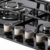 cooktop a gás crystal 90 - 5 queimadores - vidro preto - 90cm - bivolt - crissair na internet