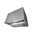 coifa de parede 27" para churrasqueira - modelo box - inox - 69 cm - 110v/220v - ud eletros na internet