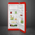 refrigerador vermelho 1 porta - 270l - série anni 50 - 60 cm - 220v - smeg na internet
