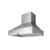 coifa de parede piramidal - inox - 70 cm - 110v/220v - ud eletros na internet
